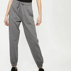 Pantalones Deportivos de Cintura Alta para Mujer, de Alta Calidad, Frente Plano, 100% Algodón, Transpirables, Holgados, para la Colección de Invierno - Product Image 5