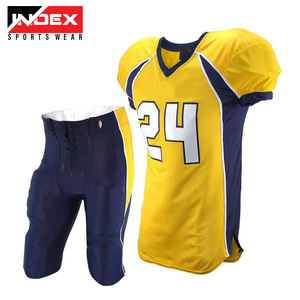 Pantalon de sublimation avec logo d'équipe personnalisé de haute qualité Maillot d'entraînement Ensemble d'uniformes de football américain - Product Image 5
