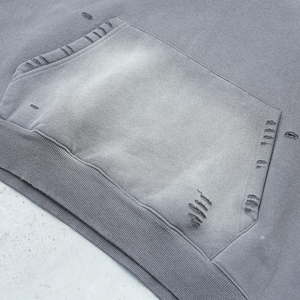 <b>Top</b> Design Men <b>Distressed</b> Pullover Hoodies for Sale Professional High Quality Men Pullover Hoodies Streetwalker Hoodies - Product Image 2