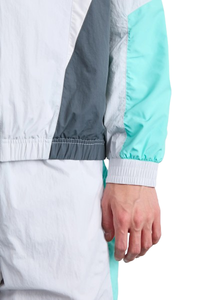 เสื้อแจ็คเก็ตกันฝนแบบใหม่สำหรับเดินป่า กันน้ำ กันลม ดีไซน์สีสันตัดกัน สำหรับผู้ชาย - Product Image 4