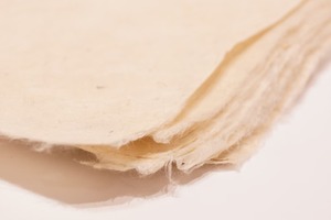 กระดาษห่อ Lokta แฮนด์เมดธรรมดาและสีขาวธรรมชาติ - Product Image 5