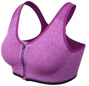 Soutiens-gorge de sport pour femmes personnalisés de haute qualité Conception unique Soutiens-gorge d'entraînement de gymnastique pour grande taille pour la saison de printemps - Product Image 1