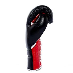 Top Selling High Quality Custom <b>Black</b> & Red Winning Boxing <b>Lace</b> up <b>Gloves</b> Fight Gear Genuine Cowhide Leather Sparring <b>Gloves</b> - Product Image 6