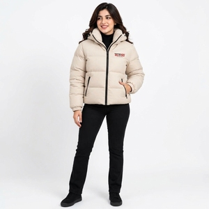 Vêtements d'hiver matelassés de qualité supérieure pour femmes, veste matelassée avec un rembourrage doux et chaud, coupe confortable et durable, veste matelassée pour femmes - Product Image 6