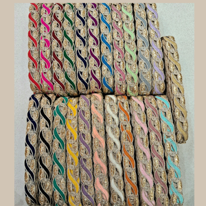 Elegant Floral Embroidered Lace Trim for Sewing Crafting Dress Making Garment <b>Embellishment</b> Home Decor and DIY Projects - Product Image 6