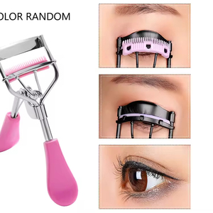 Recourbe-cils à coussinets doux conçu pour un recourbement uniforme et lisse qui relève instantanément les cils et rehausse les looks de maquillage quotidiens - Product Image 1