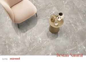 Destan กระเบื้องปูพื้นพอร์ซเลนเคลือบเงาขนาด600x1200มม. สไตล์ยุโรปทันสมัยกันลื่นต้านเชื้อแบคทีเรียสำหรับวิลล่าและห้องพัก - Product Image 2