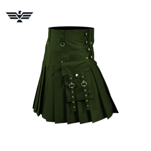 Kilt de laine de festival écossais traditionnel Offre Spéciale unisexe plissé médiéval de haute qualité - Product Image 6