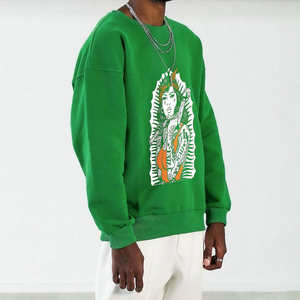 Sudadera con Capucha Extra Grande para Hombre, 100% Algodón, Diseño Sólido, Tela de Felpa, Logotipo Frontal, Cierre de Cremallera, Otoño, Cortavientos, Transpirable - Product Image 5