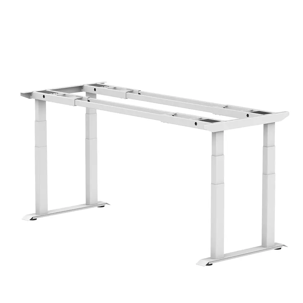 맞춤형 사무실 회의 회의 테이블 4 모터 좌석 스탠드 높이 조절 식 책상 프레임 4 다리 조정 가능한 책상