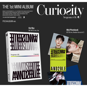 [ลดราคา] AND2BLE - ซีเควนซ์ 01: ความอยากรู้อยากเห็น มินิอัลบั้มชุดที่ 1 รุ่น POCAALBUM - Product Image 3