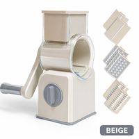 Hotselling multifunctionele PP plastic duurzame groentesnijmachine huishoudelijk gereedschap schrapen malen poederen fruit