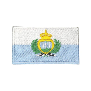 Parches bordados de letras con bandera personalizada al por mayor para ropa, sombreros, insignia tejida, parches bordados deportivos personalizados - Product Image 2