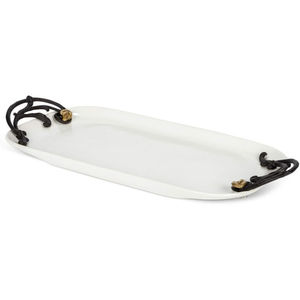 Bandeja Rectangular Moderna de Acero Inoxidable Martillado al por Mayor con Elegantes Asas Florales Doradas para Decoración de Bodas, Hogar y Hotel - ¡Oferta! - Product Image 3