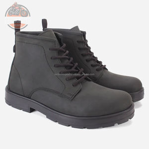 Botas deportivas de cuero para motocicleta de alta calidad hechas a medida Botas de motorista de cuero personalizables de estilo de carreras Premium - Product Image 2