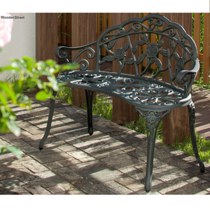 Jardín de tendencia Banco de fundición tradicional para exteriores Jardín al aire libre Acabado clásico Banco de Venta caliente Patio antiguo al aire libre - Product Image 5