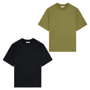 T-shirt surdimensionné ultra-doux unisexe en coton 200Gsm pour un confort de toute la journée Ensembles de t-shirts pour hommes grossiste - Product Image 1