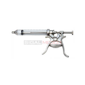 Jeringa Veterinaria para Animales de Tamaño Personalizado al por Mayor, la Más Vendida, Duradera, Reutilizable, de Acero Inoxidable Alemán SIGAL MEDCO SM-VT-0355 - Product Image 4