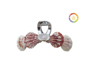 ที่หนีบผมและกระจกเปลือกหอยสำหรับงานหัตถกรรมจากธรรมชาติทำด้วยมือสินค้าแปลกใหม่สำหรับเป็นของขวัญและสินค้าแฮนด์เมดขายส่ง - Product Image 1