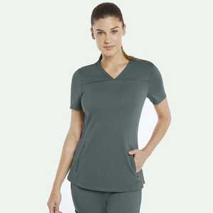 Ensembles de gommages d'hôpital de grande taille uniforme d'infirmière Fit Scrubs femmes Spandex ensemble de gommages d'allaitement médical - Product Image 1