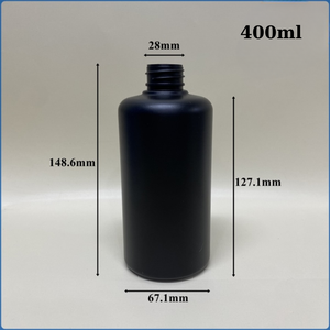 ODM OEM Mejor Precio Champú Botella Verde 200ml 300ml 400ml Envase Cosmético Suave Loción Corporal Squeeze Champú Botella Con Bomba - Product Image 2