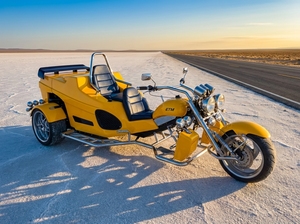 Tricycle motorisé ouvert à trois roues ETM THUNDERCRUISER Custom pour passagers - Product Image 3