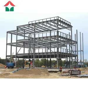 Warehouse Prefabricated Buildings Prefabricated Sustainable High Quality Large Span Metal Frame Workshop Steel Structure Warehouse