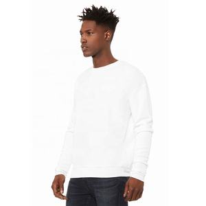 OEM vente en gros 70% Airlume peigné anneau-filé coton 30% polyester goutte épaule sweat hiver mode pull - Product Image 3