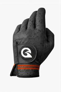 Guante de golf para hombre, mano izquierda, cuero PU negro, transpirable, antideslizante, ajuste cómodo, guante deportivo duradero para exteriores - Product Image 4