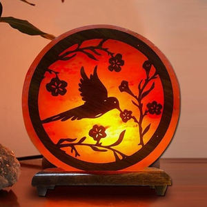 Haute qualité 100% Pure Himalayan Glow Salt Lamp Luxury Rechargeable Home Decoration avec Animal Design du Pakistan - Product Image 5