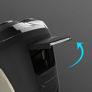 Rasoir électrique rotatif pour hommes, tondeuse à barbe humide/sèche, triple lame, rechargeable, lavable, IPX7, affichage numérique, portable - Product Image 3