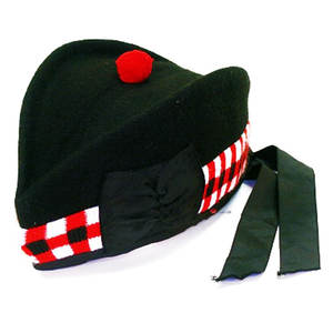 Producto de la mejor venta Banda de tubo de sombrero de Glengarry canadiense Calidad Premium Precio de venta completo Gorras personalizadas de Glengarry - Product Image 4