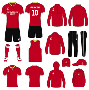 Uniformes de Fútbol Casuales Unisex de Primera Calidad, Corte Regular, Jersey de Poliéster/Algodón, Estampado Digital Gráfico, para Todas las Temporadas, Sostenibles y Ecológicos - Product Image 2