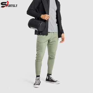 Pantalon de survêtement d'été pour hommes personnalisé en gros OEM 100% coton vêtements de sport légers de style décontracté avec motif droit - Product Image 4
