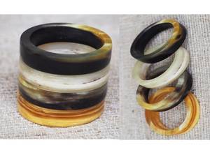 Ronds de serviette en rotin Décor de table en osier Ronds de serviette élégants pour manger - Product Image 4