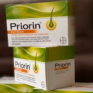 Suplemento Original Priorin para la Caída del Cabello, Paquete de 120 y 270 Cápsulas en Venta - Product Image 1