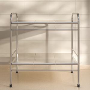 Estante Metálico Extensible de Doble Nivel, Ajustable en Ancho, Resistente, Moderno y Ahorrador de Espacio <span class=keywords><strong>para</strong></span> Organización <span class=keywords><strong>Debajo</strong></span> <span class=keywords><strong>del</strong></span> Fregadero - Product Image 6