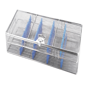 Bandeja de caja de estante de casete de Esterilización de Autoclave Dental de alta calidad para 20 instrumentos nuevo CE personalizado - Product Image 1