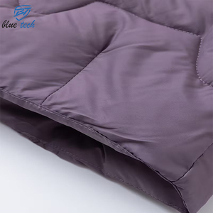 Veste matelassée en tricot pour femme, vente chaude, hiver, élégante, coupe-vent et séchage rapide, logo et design personnalisés, impression, style 2026, service OEM - Product Image 6