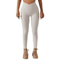 กางเกงโยคะเอวสูงไร้รอยต่อสำหรับผู้หญิงกางเกงสำหรับเล่นฟิตเนสยิมฟิตเนสยืดได้ - Product Image 4