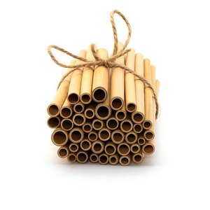 Pailles biodégradables en herbe, en roseau, en bambou, pailles naturelles, pailles en roseau écologiques et durables, vente chaude - Product Image 1