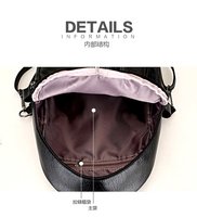 2023 coréen Simple en cuir ordinateur portable sac à dos sac d'école voyage randonnée mode sacs pour femmes marque de luxe femme