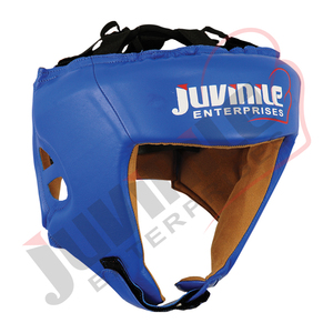 Protector de Cabeza Azul de Cuero Genuino 2025, Diseño de Alta Gama y Calidad Premium con Acolchado de Espuma para Boxeo - Product Image 2