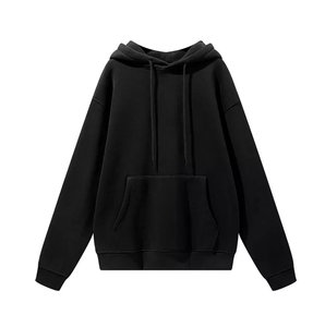 Sweatshirts à capuche pour hommes, hiver, brodés, haute qualité, 100% coton, coupe ample, conçus pour le confort, la chaleur, modernes - Product Image 2