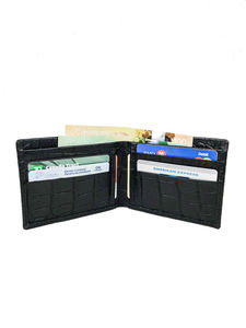 Portefeuille court ouvert en cuir véritable marron fait main, vintage, antivol, pour homme d'affaires, idéal pour les voyages, modèle WML-0183, cadeau promotionnel, vente en gros - Product Image 2