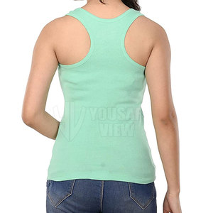 เสื้อกล้ามผู้หญิงแขนกุดสีพื้นแห้งเร็ว - Product Image 5