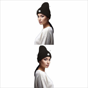 Fabricant d'usine, bonnets en jacquard pour femmes, 2025, bonnets pour femmes de haute qualité, fabriqués au Pakistan - Product Image 5