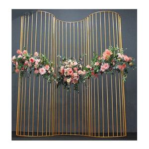 Toile de fond de scène de mariage en fer forgé au design simple, forme et taille personnalisées, pour événements et fêtes - Product Image 3