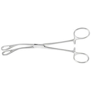 คีมจับฟองน้ำผ่าตัดแบบใช้ครั้งเดียว ชนิดตรงและโค้ง ทำจากสแตนเลสคุณภาพสูง ราคาถูก - Product Image 6