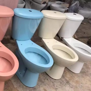 Cuvette de toilette deux pièces en porcelaine de bonne qualité personnalisée - Product Image 3